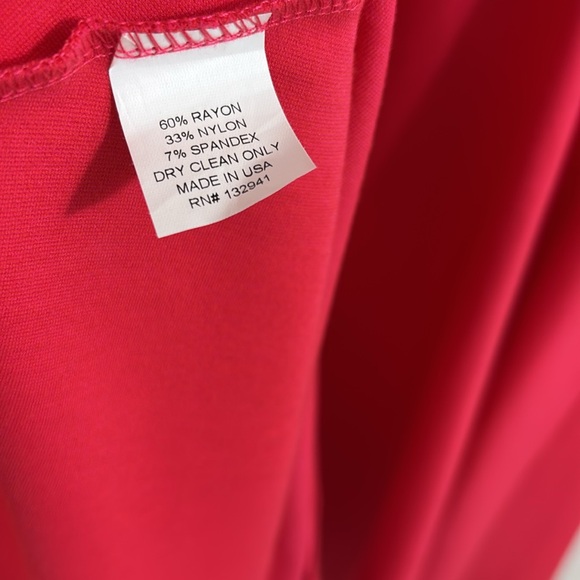 Amanda Uprichard Ponte Fit & Flare Dress Pink medium - Picture 13 of 13